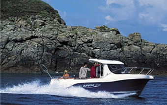 Hitra Angelamfi Ansnes - Angelboot Arvor 215 (Diesel)