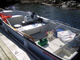 Ferienhaus Fjordholt - 17,5ft-&Oslash;ien-Angelboot