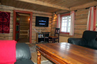 Ferienhaus R&oslash;svik - Wohnzimmer
