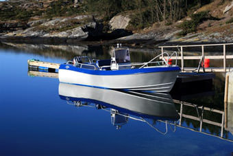 Havferie auf Sotra - Angelboot 21ft mit 60 PS