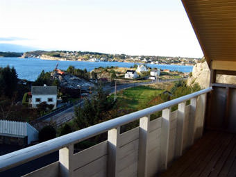 Ferienhaus Havferie - Sicht von der Terrasse