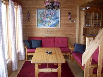 Ferienhaus Kjelavik - Wohnzimmer
