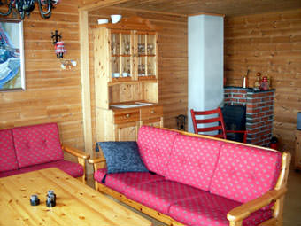 Ferienhaus Kjelavik - Wohnzimmer