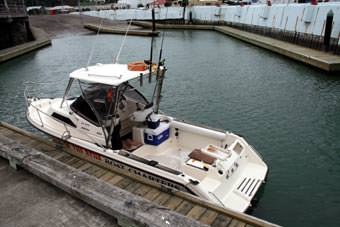 Neuseeland Boot Out of the blue