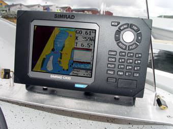 R&oslash;rvik Rorbuer Echolot mit GPS & Kartenplotter