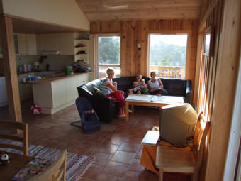 Sørlandet Feriesenter Wohnzimmer Ferienhaus Fjordstua Sørlandet Feriesenter Wohnzimmer Ferienhaus Fjordstua