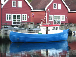 Solvag Fjordferie - Angelboot Marvik 27,8ft, 30 PS Diesel-Kabinenboot