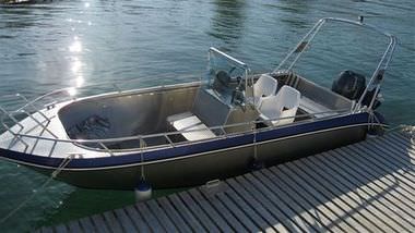 Kv&aelig;rn&oslash; Alu-Boot 19ft/50 PS
