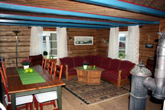 Hitra - Havn Gård - Ferienhaus Kårstua - Wohnzimmer Hitra - Havn Gård - Ferienhaus Kårstua - Wohnzimmer