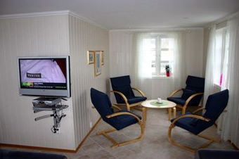Hitra - Ferienhaus Havn Gård Brygga - Sitzecke Hitra - Ferienhaus Havn Gård Brygga - Sitzecke