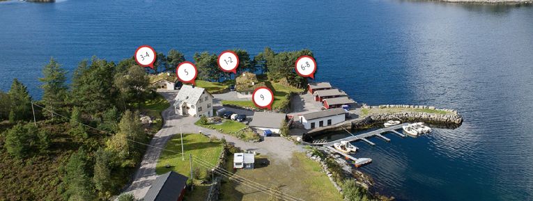 Skottneset Feriesenter Unterkuenfte