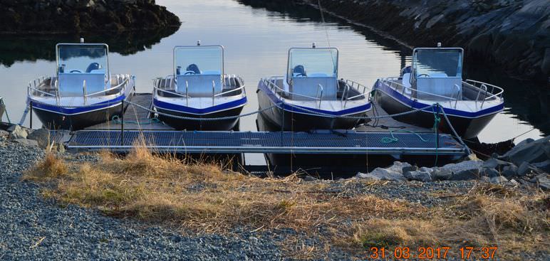 Bootsflotte Mittelnorwegen Storslaettoeya Bootsflotte