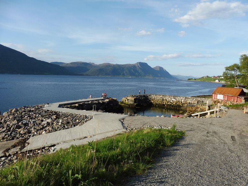 Fiskesenter Birkeland Unterkunft 