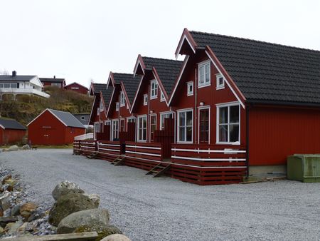 Mittelnorwegen Bessaker Seehaeuser 01