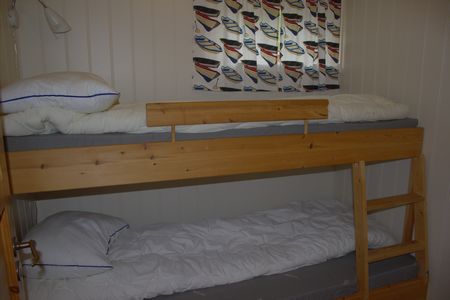 Nord Norwegen Meloey Ferienhaus Christian Schlafzimmer