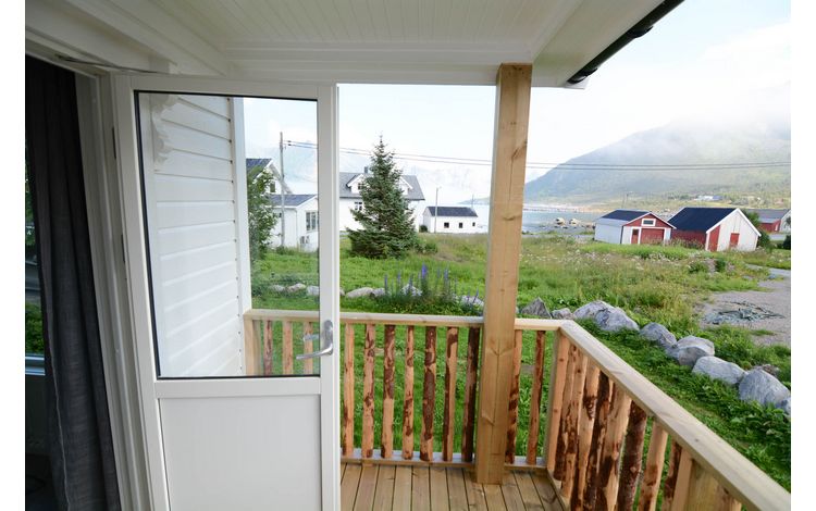 Nordnorwegen Mefjord Brygge Unterkunft Ellinor Stua 0006