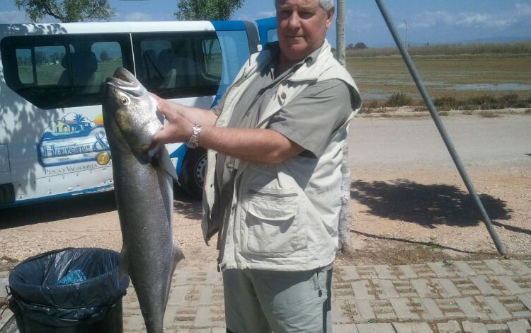Spanien Ebro Delta Fisch 