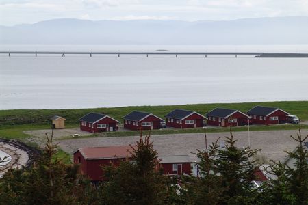 Mittel Norwegen Storslaettoeya Feriested Haeuser