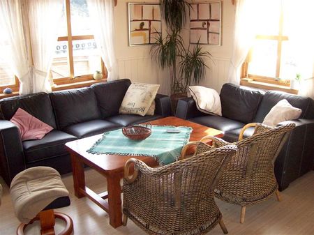 SuedNorwegen Aviknes Unterkunft 01Wohnzimmer