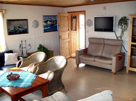 SuedNorwegen Aviknes Unterkunft 02Wohnzimmer