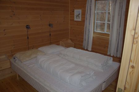 Suednorwegen Lussevika Unterkunft Innenaufnahmen Schlafzimmer