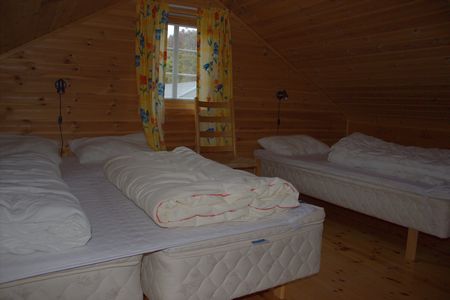Suednorwegen Lussevika Unterkunft Innenaufnahmen Schlafzimmer