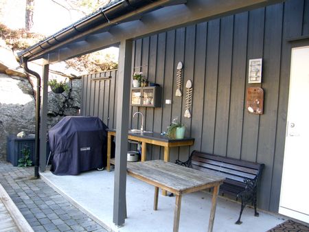 SuedNorwegen Syrdalsstranda Unterkunft 01Terrasse