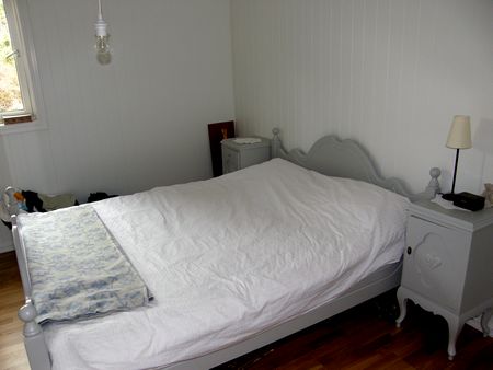 Suednorwegen Syrdalsstranda Unterkunft Schlafzimmer