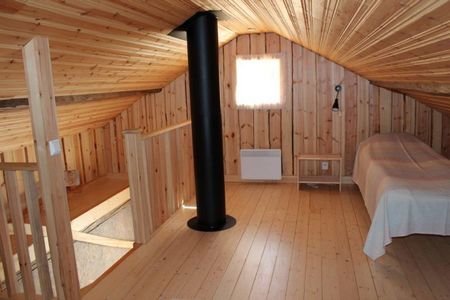 Suedschweden Lesjoen Haus der Brueder Schlafzimmer Dachgeschoss