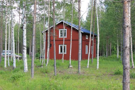 Suedschweden Lesjoen Rotes Haus Haus