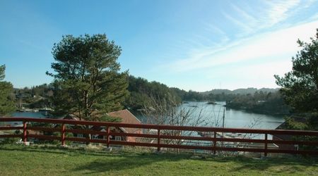 Tregde Ferie Huette TYP1 02Ausblick