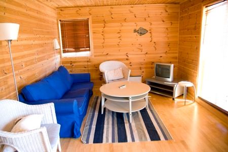 Tregde Ferie Huette TYP3 03Wohnzimmer