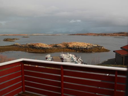 WestNorwegen Smola Feriecenter Ferienwohnungen1 3 01Ausblick