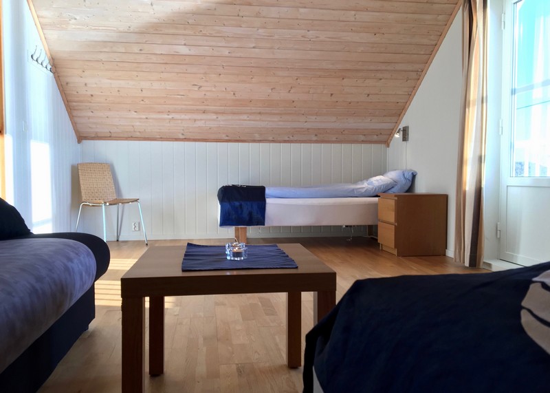 Hindrum Fjordsenter Ferienhaus Typ   Wohnzimmer