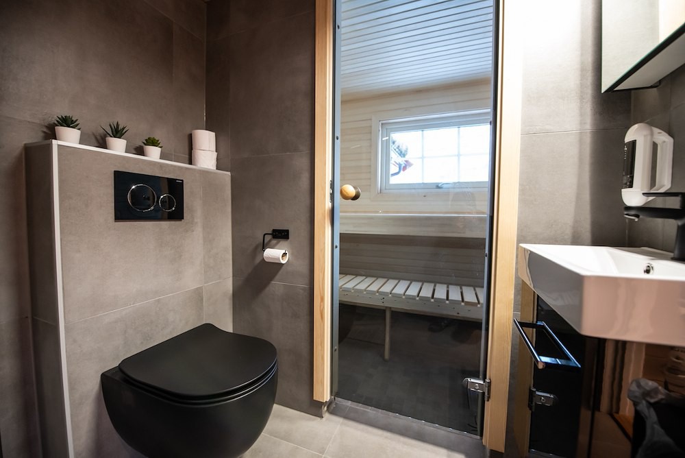 Manndalen Sjoebuer Seehaus Exklusiv Sauna 