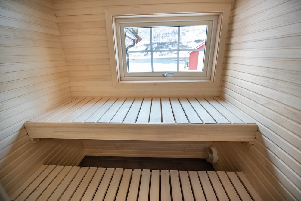 Manndalen Sjoebuer Seehaus Exklusiv Sauna 