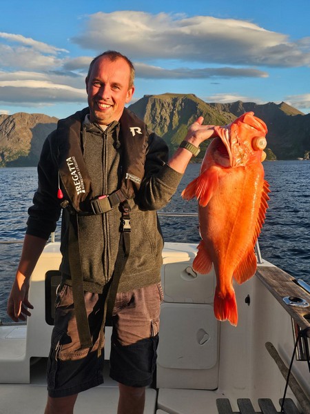 Oesksfjord Sjoefiske Fangerfolg 