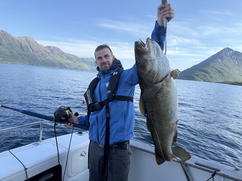 Oesksfjord Sjoefiske Fangerfolge 