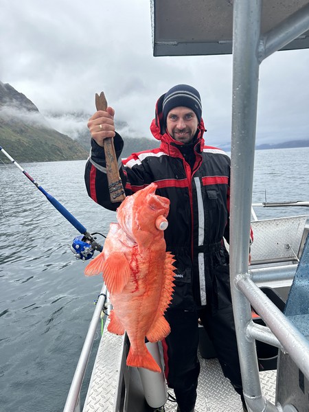 Oesksfjord Sjoefiske Fangerfolge 