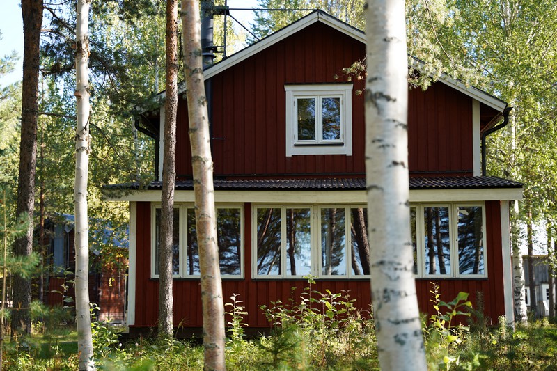 Rossoen Camp Rotes Haus 