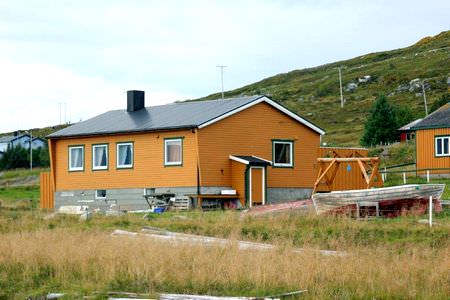 Buroysund Insel Vannoya Unterkunft