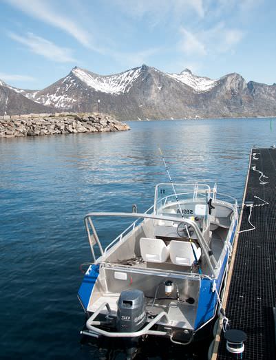 Mefjord Brygge Angelboote
