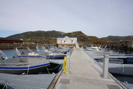 Norwegen Nordnorwegen Soroya Boot 