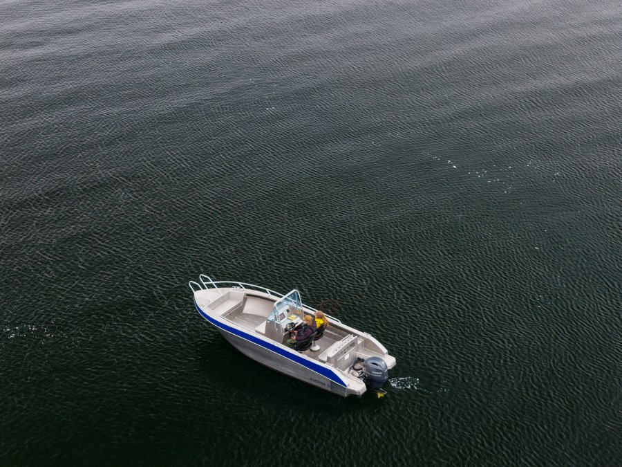 Angelboote Kvaerno Aluminium-Boot 21ft