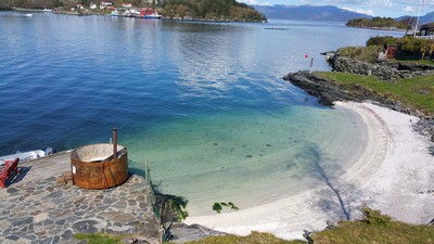 Furrehytter Strandabschnitt